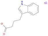 1H-Indole-3-butanoic acid, sodium salt (1:1)