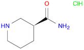 3-Piperidinecarboxamide, hydrochloride (1:1), (3S)-