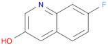 3-Quinolinol, 7-fluoro-