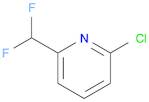 Pyridine, 2-chloro-6-(difluoromethyl)-