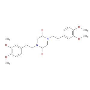 2,5-Piperazinedione, 1,4-bis[2-(3,4-dimethoxyphenyl)ethyl]-