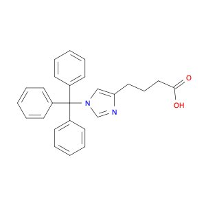 4-(1-Trityl-1H-imidazol-4-yl)butanoic acid