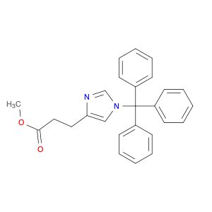 Methyl 3-(1-tritylimidazol-4-yl) propionate