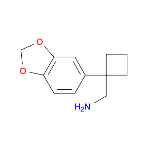 Cyclobutanemethanamine, 1-(1,3-benzodioxol-5-yl)-