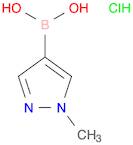 Boronic acid, B-(1-methyl-1H-pyrazol-4-yl)-, hydrochloride (1:1)