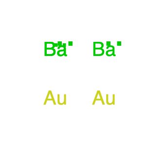 Barium, compd. with gold (3:2)