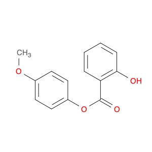 Benzoic acid, 2-hydroxy-, 4-methoxyphenyl ester