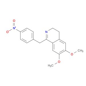 Isoquinoline, 3,4-dihydro-6,7-dimethoxy-1-[(4-nitrophenyl)methyl]-