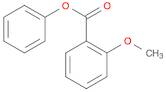 Benzoic acid, 2-methoxy-, phenyl ester