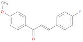 2-Propen-1-one, 3-(4-fluorophenyl)-1-(4-methoxyphenyl)-, (2E)-