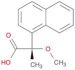 1-Naphthaleneacetic acid, α-methoxy-α-methyl-, (αS)-