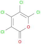 2H-Pyran-2-one, 3,4,5,6-tetrachloro-