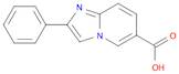 Imidazo[1,2-a]pyridine-6-carboxylic acid, 2-phenyl-