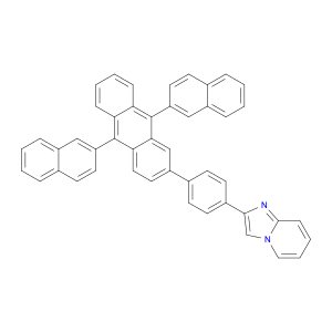 2-[4-(9,10-DI-2-NAPHTHALENYL-2-ANTHRACENYL)PHENYL]-IMIDAZO[1,2-A]PYRIDINE