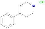 Piperidine, 4-phenyl-, hydrochloride (1:1)