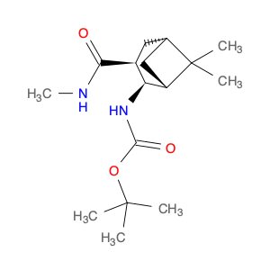 Carbamic acid, N-[(1R,2R,3S,5R)-6,6-dimethyl-3-[(methylamino)carbonyl]bicyclo[3.1.1]hept-2-yl]-, 1…