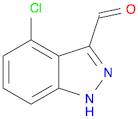 1H-Indazole-3-carboxaldehyde, 4-chloro-