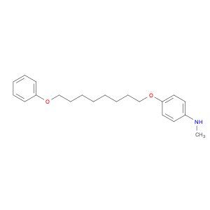 Benzenamine, N-methyl-4-[(8-phenoxyoctyl)oxy]-