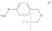 Borate(1-), trifluoro[[(4-methoxyphenyl)methoxy]methyl]-, potassium (1:1), (T-4)-