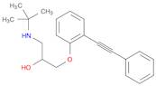 2-Propanol, 1-[(1,1-dimethylethyl)amino]-3-[2-(2-phenylethynyl)phenoxy]-