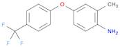 Benzenamine, 2-methyl-4-[4-(trifluoromethyl)phenoxy]-