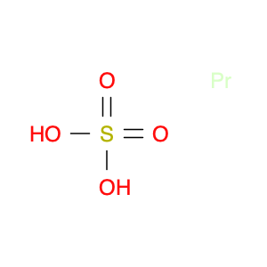 Sulfuric acid, praseodymium(3+) salt (3:2)