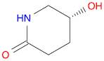 2-Piperidinone, 5-hydroxy-, (5R)-