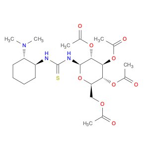 Thiourea, N-[(1S,2S)-2-(dimethylamino)cyclohexyl]-N'-(2,3,4,6-tetra-O-acetyl-β-D-glucopyranosyl)-