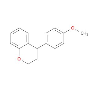 2H-1-Benzopyran, 3,4-dihydro-4-(4-methoxyphenyl)-