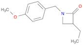 2-Azetidinone, 3-ethyl-1-[(4-methoxyphenyl)methyl]-