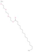 Hexadecanoic acid, 2-[2-(2-methoxyethoxy)ethoxy]ethyl ester