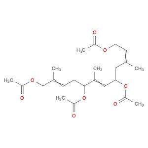 2,6,10-Dodecatriene-1,5,8,12-tetrol, 2,6,10-trimethyl-, 1,5,8,12-tetraacetate