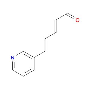 2,4-Pentadienal, 5-(3-pyridinyl)-, (2E,4E)-