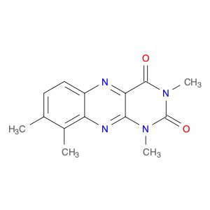 Benzo[g]pteridine-2,4(1H,3H)-dione, 1,3,8,9-tetramethyl-