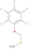 Benzene, 1,2,3,4,5-pentafluoro-6-[(methylthio)methoxy]-