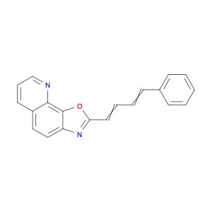 Oxazolo[4,5-h]quinoline, 2-(4-phenyl-1,3-butadien-1-yl)-