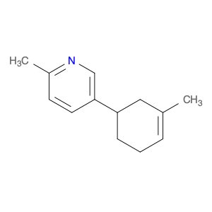 Pyridine, 2-methyl-5-(3-methyl-3-cyclohexen-1-yl)-