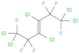 3-Hexene, 1,1,3,4,6,6-hexachloro-1,2,2,5,5,6-hexafluoro-, (E)- (9CI)