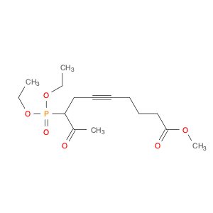 5-Decynoic acid, 8-(diethoxyphosphinyl)-9-oxo-, methyl ester