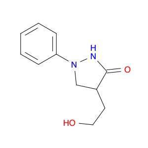 3-Pyrazolidinone, 4-(2-hydroxyethyl)-1-phenyl-