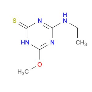 1,3,5-Triazine-2(1H)-thione, 4-(ethylamino)-6-methoxy-