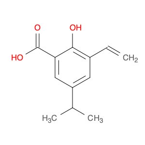 Benzoic acid, 3-ethenyl-2-hydroxy-5-(1-methylethyl)-