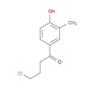 1-Butanone, 4-chloro-1-(4-hydroxy-3-methylphenyl)-