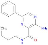 2-Pyrazinecarboxamide, 3-amino-N-butyl-6-phenyl-