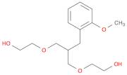 Ethanol, 2,2'-[[2-[(2-methoxyphenyl)methyl]-1,3-propanediyl]bis(oxy)]bis- (9CI)