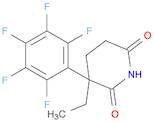 2,6-Piperidinedione, 3-ethyl-3-(2,3,4,5,6-pentafluorophenyl)-