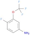 Benzenamine, 4-fluoro-3-(trifluoromethoxy)-