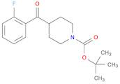 1-Piperidinecarboxylic acid, 4-(2-fluorobenzoyl)-, 1,1-dimethylethyl ester