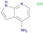 1H-Pyrrolo[2,3-b]pyridin-4-amine, hydrochloride (1:1)