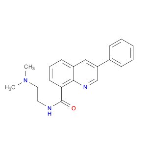 8-Quinolinecarboxamide, N-[2-(dimethylamino)ethyl]-3-phenyl-
